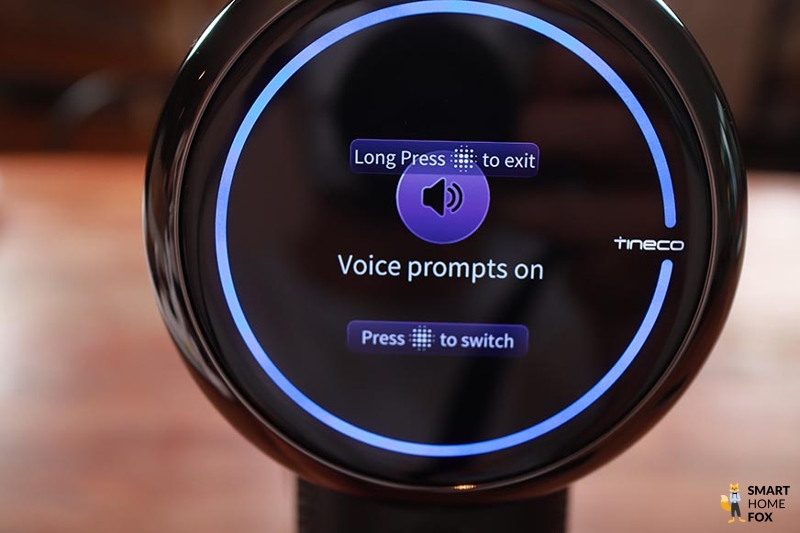 Der Tineco S15 Pro Display Touchbar